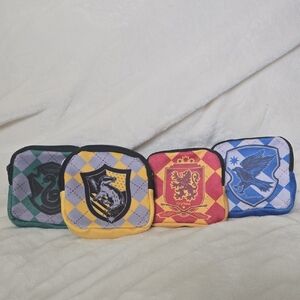Hogwarts House Coin Purses Set